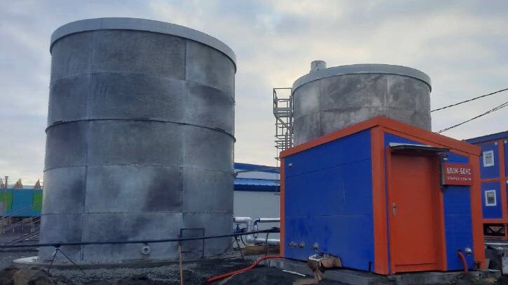 Резервуар 100 м³, проект Норильск