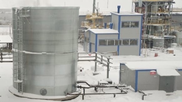 Резервуар 400 м³, проект Новомосковск